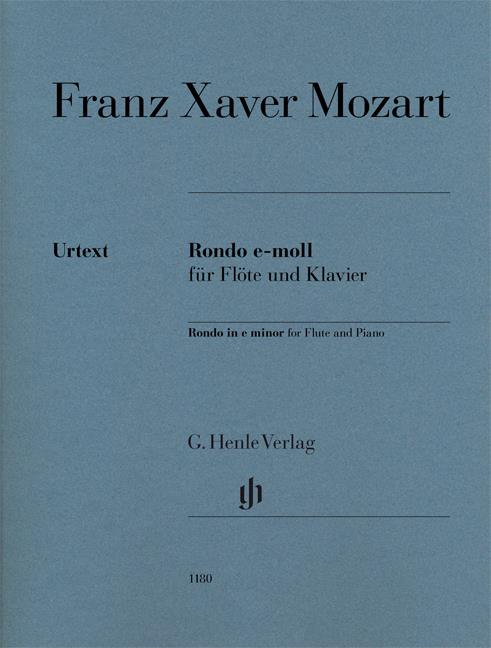 Rondo e-moll für Flöte und Klavier - Rondo in e minor for Flute and Piano - příčná flétna a klavír
