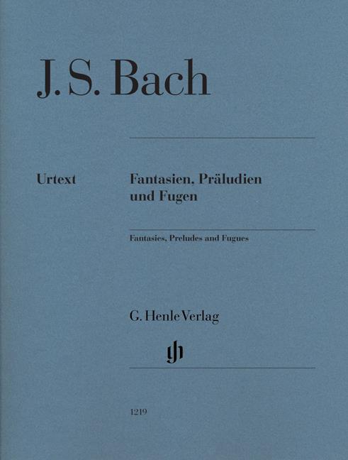 Fantasias, Preludes & Fugues For Piano - Edition without fingering