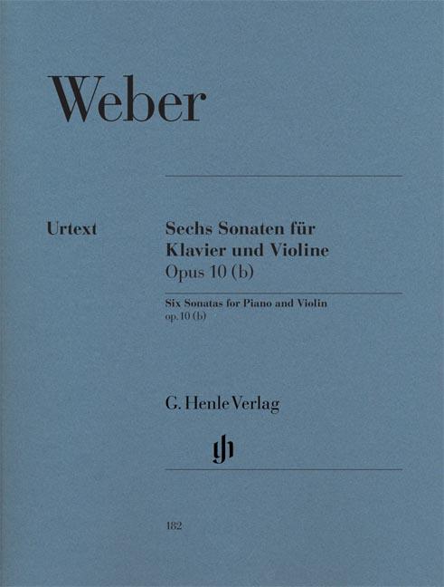 6 Sonatas For Piano And Violin op. 10 - noty pro housle a klavír