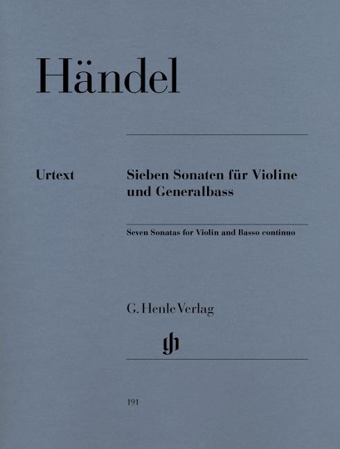 Seven Sonatas For Violin And Basso Continuo - 7 Sonatas for Violine and Basso Continuo