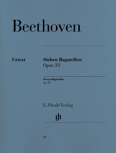 Seven Bagatelles Op. 33 - 7 Bagatelles op. 33