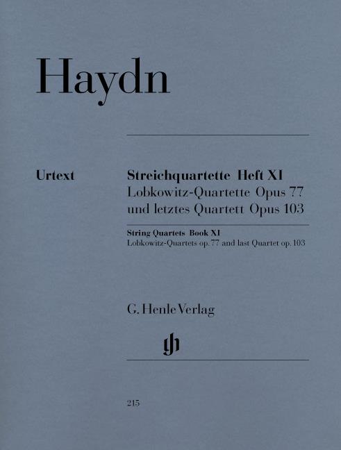 String Quartets Op.77 And Op.103 - String Quartets Book XI op. 77 und 103