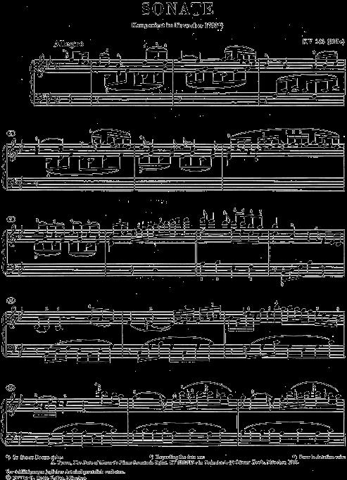 Piano Sonata B flat major KV 333