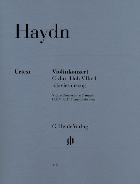 Concerto for Violin and Orchestra C major - noty pro housle a klavír