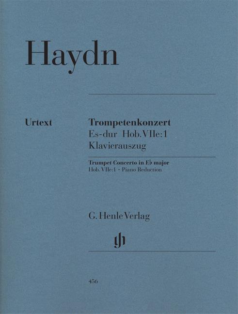 Concerto for Trumpet and Orchestra E flat major - mit Stimmen für Trompete in Es und B/ with parts for trumpet in E flat and B flat - trubka a klavír