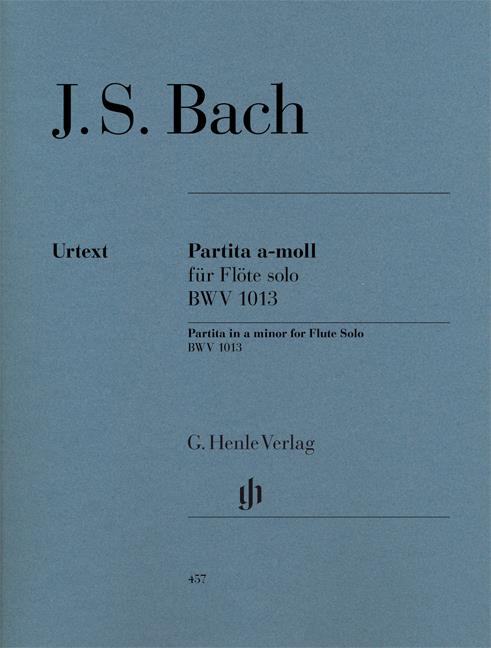 Partita A-Moll Flote Solo BWV 1013 - noty pro sólovou příčnou flétnu