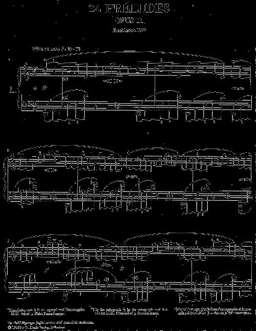 24 Preludes Op.11 - noty pro klavír