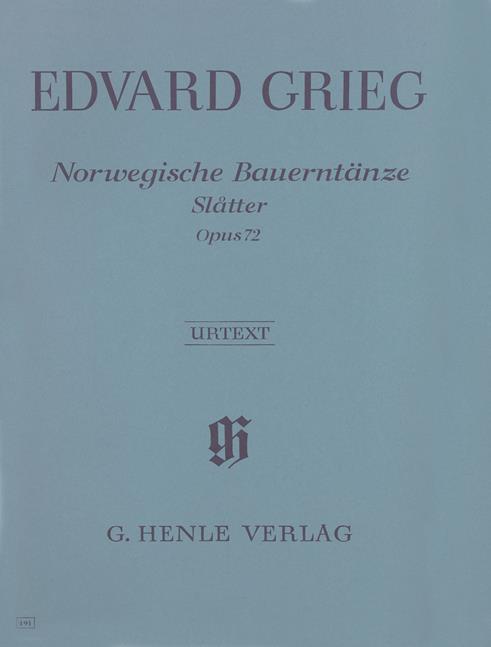 Norwegian Peasant Dances [Slåtter] op. 72 - noty pro klavír