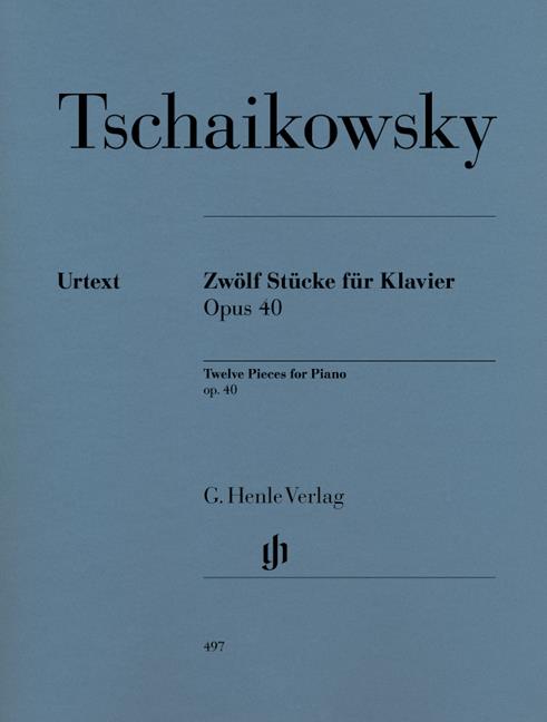 Twelve Piano Pieces Op. 40 - noty pro klavír