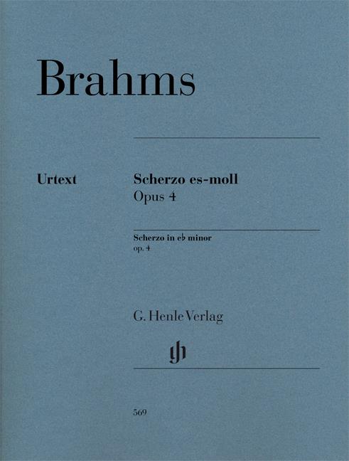 Scherzo In E Flat Minor Op.4 - Scherzo in e flat minor op. 4 - pro klavír