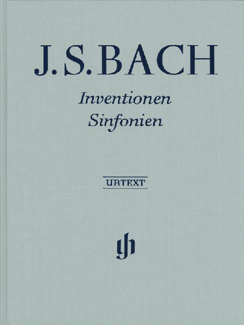 Inventions And Sinfonias - revised edition, hard cover - na klavír