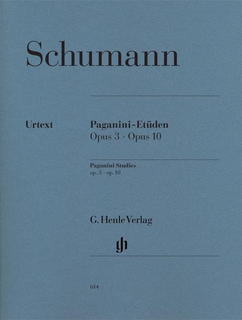Paganini-Studies Op. 3 And Op. 10 - noty pro klavír
