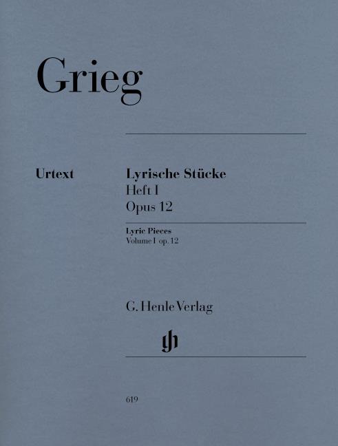 Lyric Pieces - Volume 1 Op.12 - noty pro klavír Lyrické Kusy op. 12