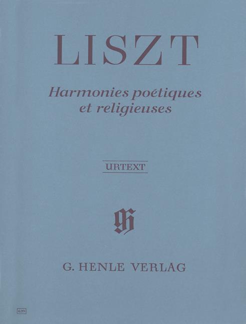 Harmonies Poétiques et Religieuses - noty pro klavír