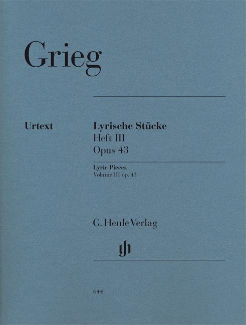 Lyric Pieces Book III Op.43 - noty pro klavír