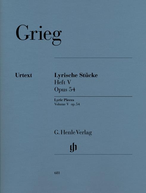 Lyric Pieces Volume 5 Op.54 - noty pro klavír