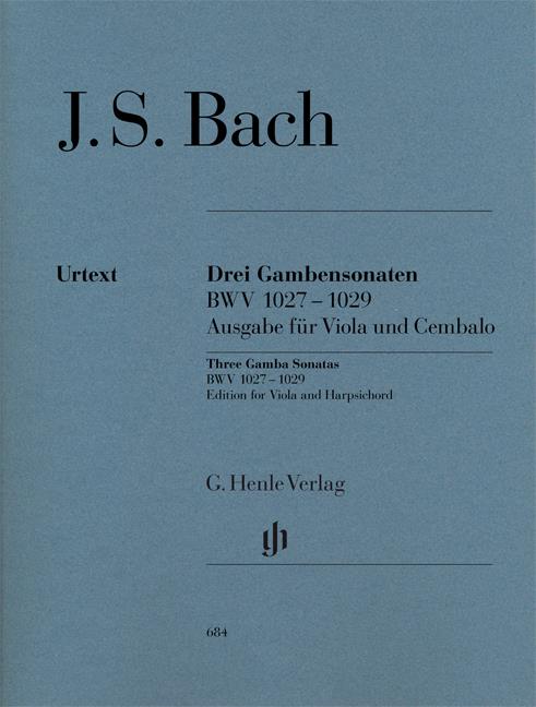 Sonatas for Viola da Gamba and Harpsichord - viola a klavír