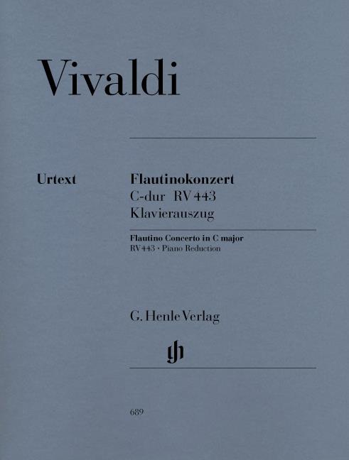 Concerto for Flautino - Klavierauszug - noty pro příčnou flétnu a klavír