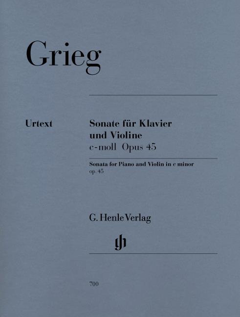 Sonata For Piano And Violin In C Minor Op.45 - noty pro housle a klavír