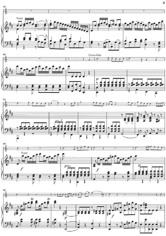 Concerto for Horn and Orchestra No. 1 D major