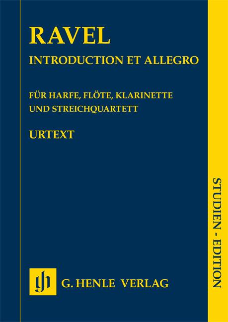 Introduction et Allegro - for Harp, Flute, Clarinet and String Quartet