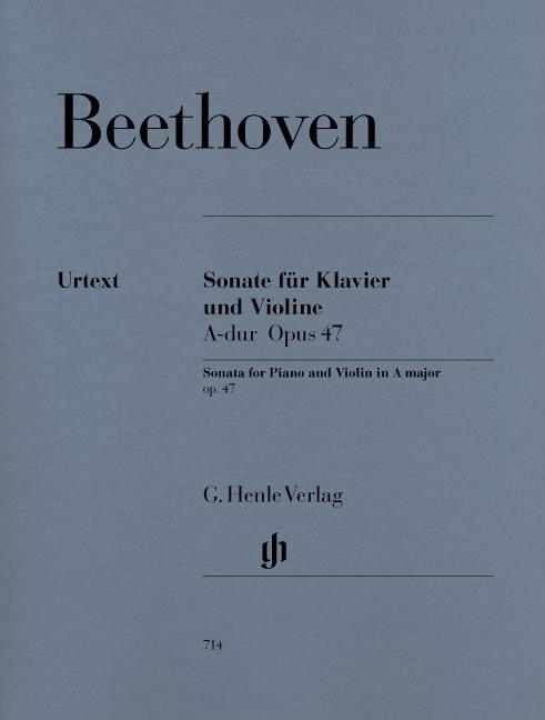 Sonate Fur Klavier Und Violine Op. 47 - noty pro housle a klavír