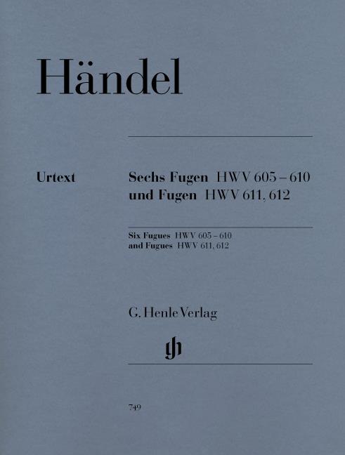 Six Fugues HWV 605-610 - noty pro klavír