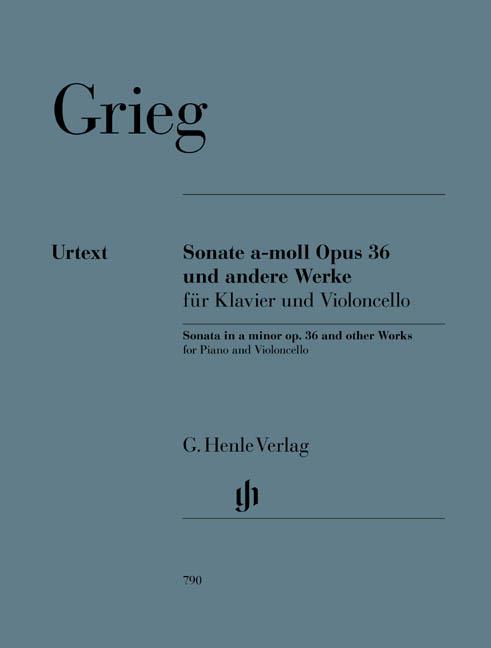 Sonate A-Moll Op 36 Und Andere Werke pro violoncello a klavír