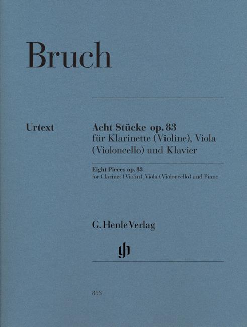 8 Pieces Pour - noty pro klarinet, violoncello a klavír