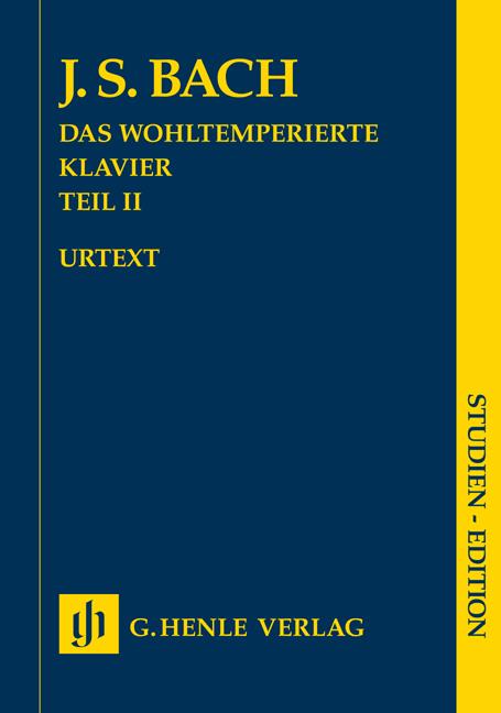 Das Wohltemperierte Klavier T.2 ohne Fingersätze - The Well-Tempered Clavier Part II without fingering