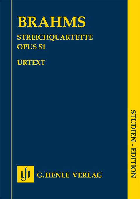 Streichquartett Op.51 - String Quartets in c minor and a minor op. 51