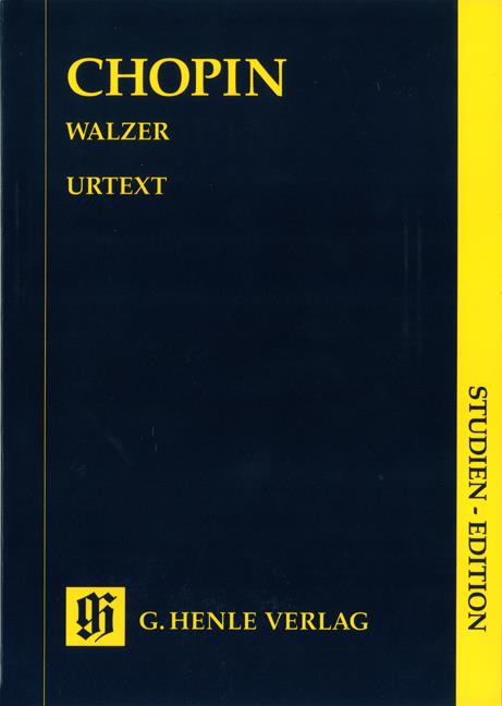 Waltzer - Studien-Edition - Urtext