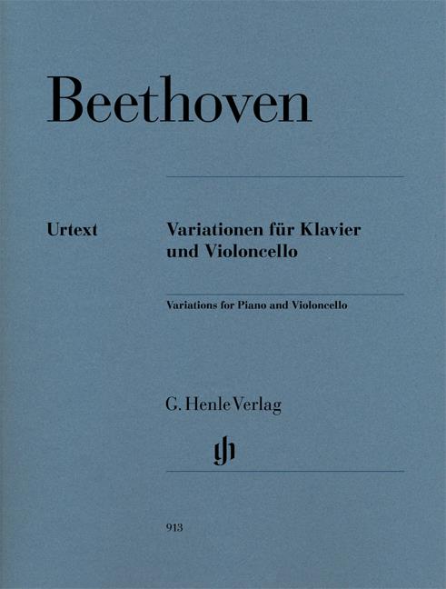 Variations For noty pro violoncello a klavír