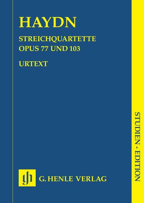 Streichquartette Heft Xi Lobkowitz Quartette Op.77