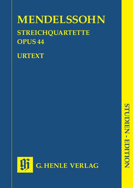 String Quartets Op.44 Nos.1-3