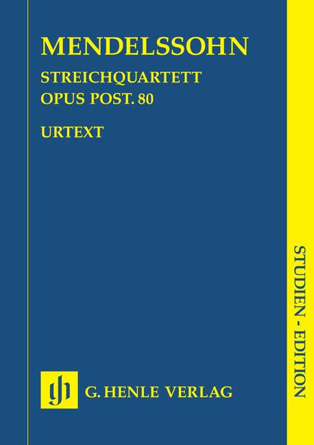 String Quartet Op.Post.80 - String Quartet f minor op. post. 80