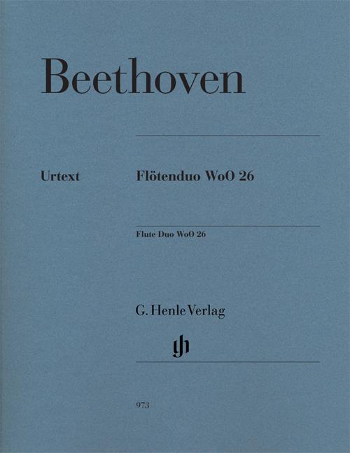 Flute Duo WoO 26 - Henle Urtext - noty pro dvě příčné flétny