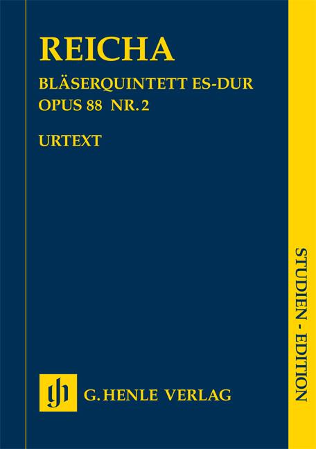 Bläserquintett Es-dur Opus 88 Nr. 2 - Quintet for Wind Instruments E flat major op. 88,2