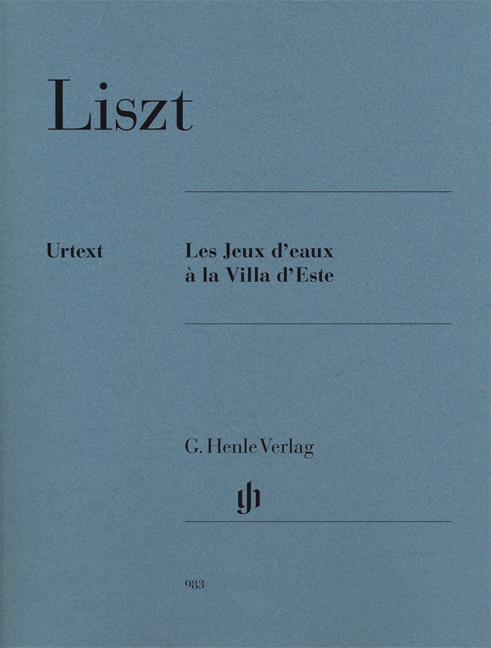 Les Jeux d'eaux à la Villa d'Este - noty pro klavír