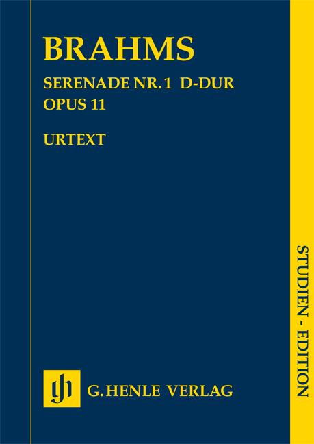 Serenade Nr. 1 D-dur op. 11 - Urtextausgabe