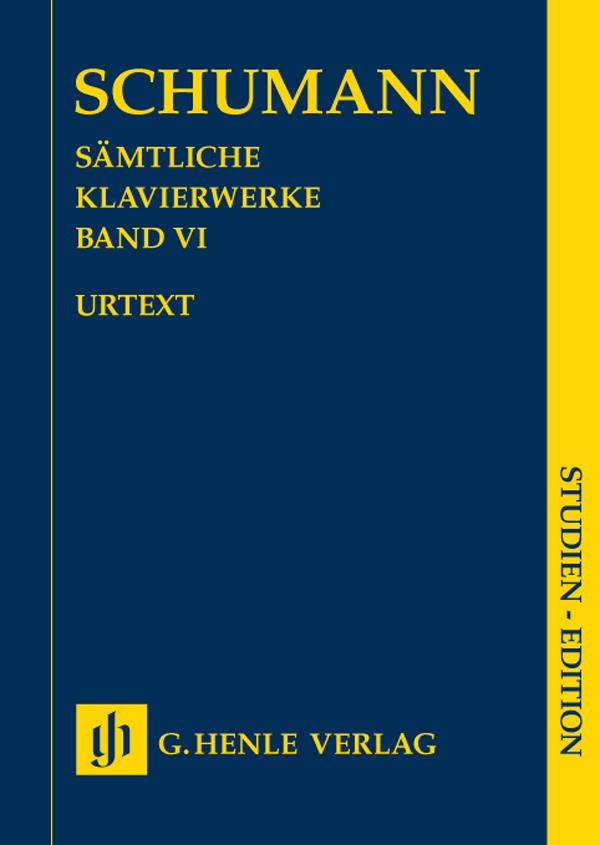 Sämtliche Klavierwerke Band VI - Complete Piano Works - Volume VI