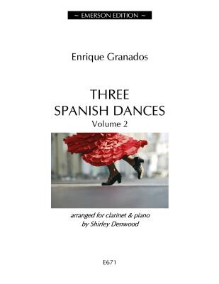 Three Spanish Dances Vol. 2 - Alto Saxophone and Piano - altový saxofon a klavír