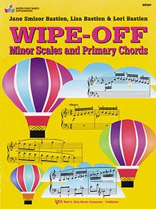 Wipe Off Minor Scales & Primary - pro klavír