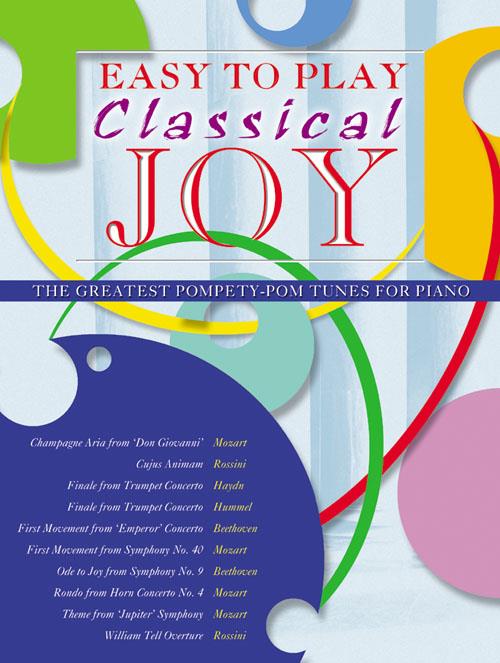 Easy-to-play Classical Joy - pro hráče na klavír