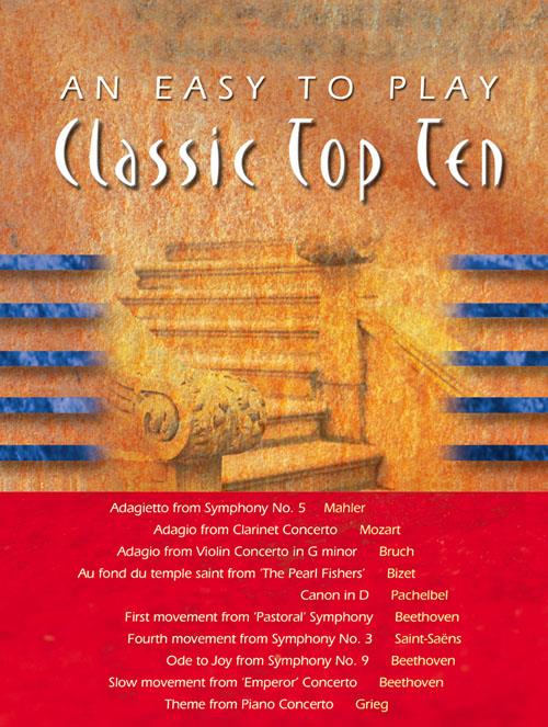 Easy-to-play Classic Top Ten - pro hráče na klavír