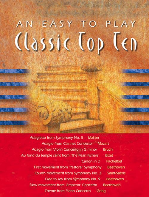 Easy-to-play Classic Top Ten - pro hráče na klavír