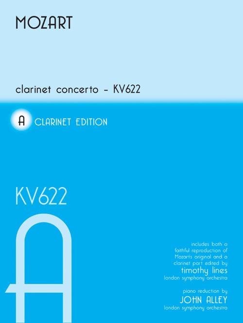 Mozart Clarinet Concerto in A KV622 - pro klarinet