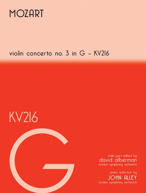 Mozart Violin Concert in G KV216 - pro housle