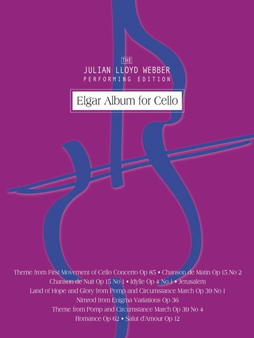 Elgar Album for Cello - Unlock Julian's performing secrets for yourself - pro violoncello