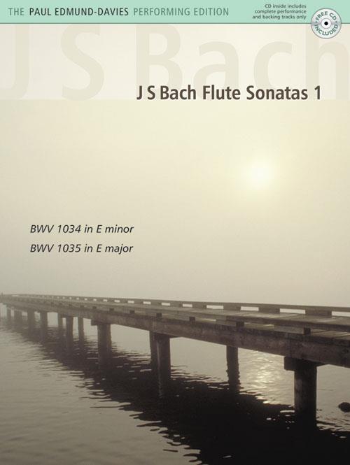 J.S. Bach Flute Sonatas - Book 1 - BWV 1034 in E Minor BWV 1035 in E Major - pro příčnou flétnu